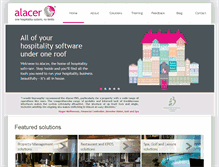 Tablet Screenshot of alacer.co.uk
